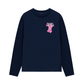 Áo Thun Dài Tay Pink Fuzzy Font Rabbit