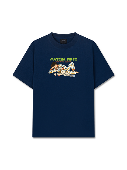 Áo Thun Relaxed Fit Matcha First