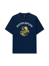 Áo Thun Relaxed Fit Harry Potter Huflepuff Vintage