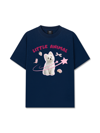 Áo Thun Relaxed Fit Daily Cuties Little Animal