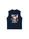 Áo Ba Lỗ Relaxed Fit Sailor Meow
