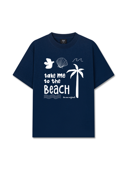 Áo Thun Relaxed Fit Take Me To The Beach
