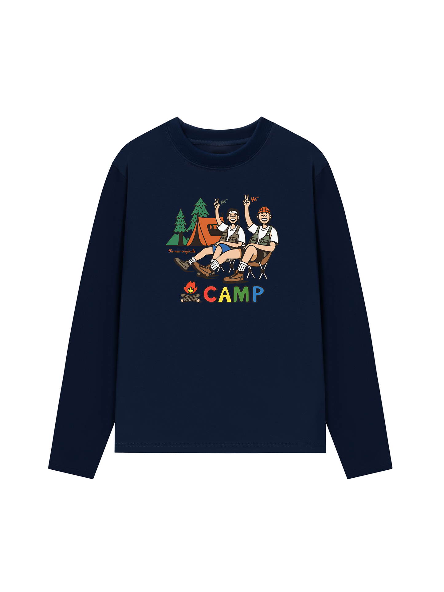Áo Thun Dài Tay Go Camping