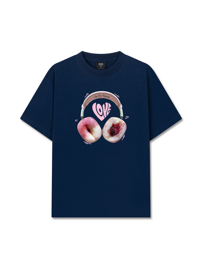 Áo Thun Relaxed Fit Summer Vibes Peach Love