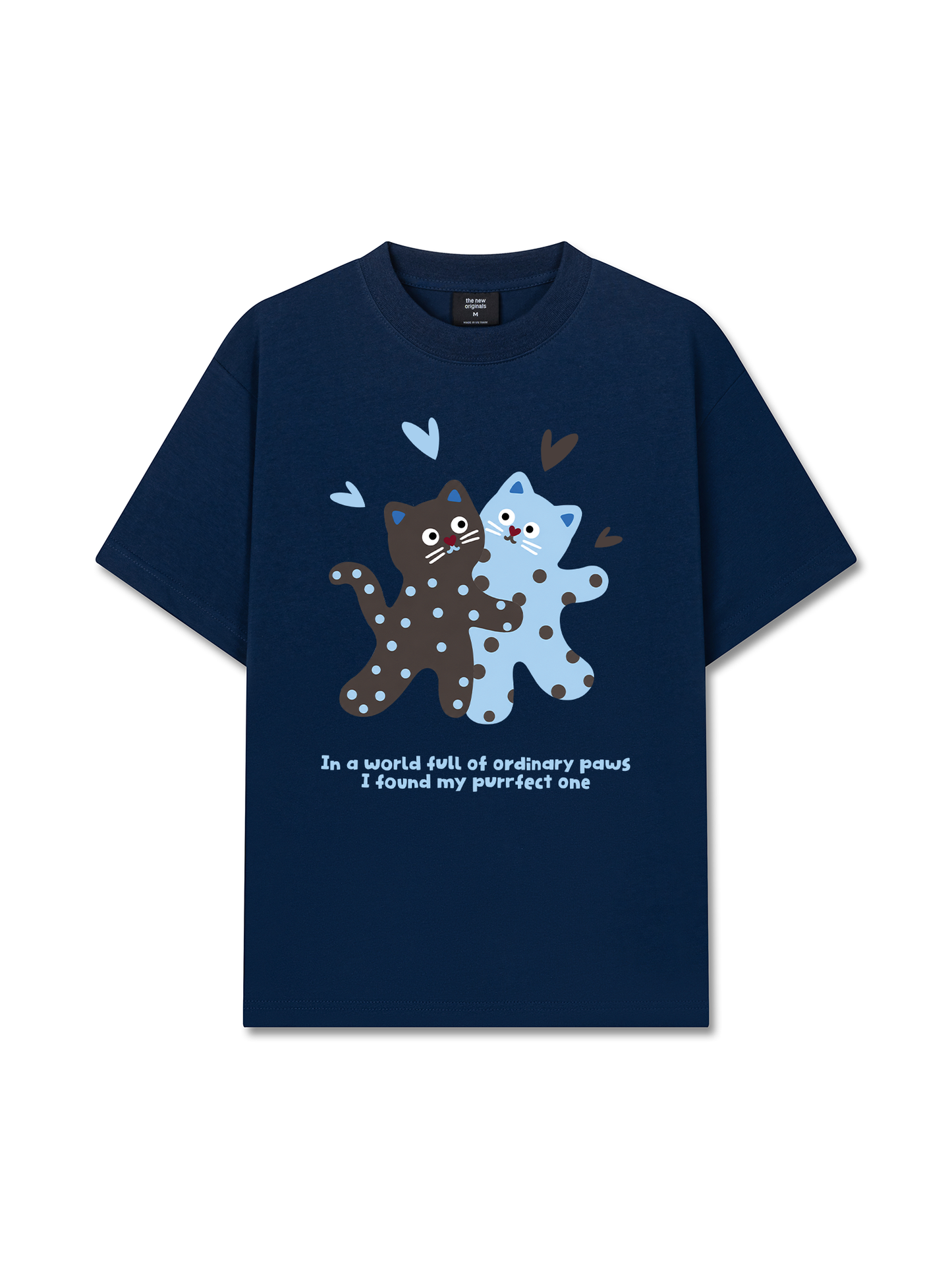 Áo Thun Relaxed Fit Cat Love