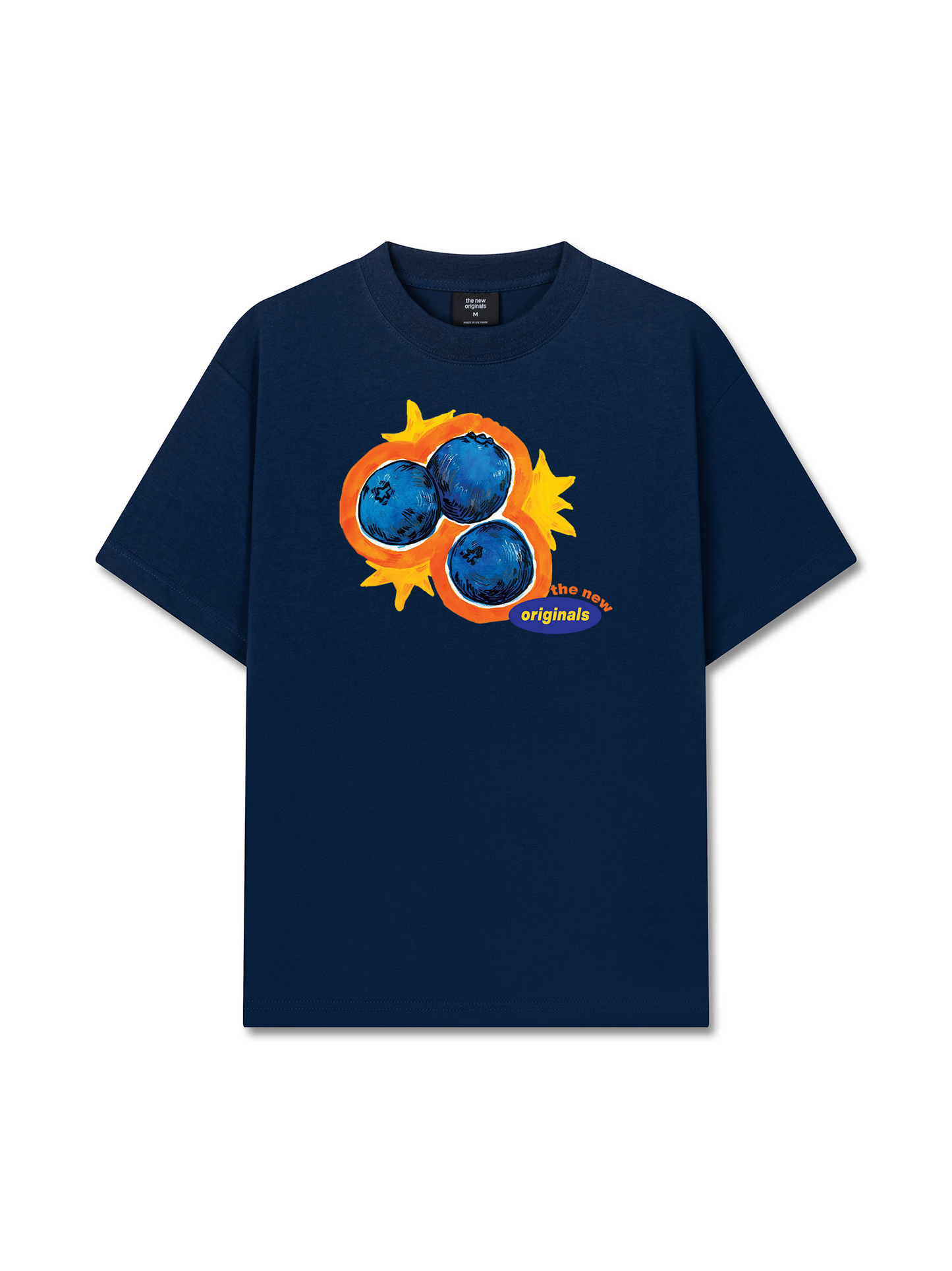 Áo Thun Relaxed Fit Blueberries