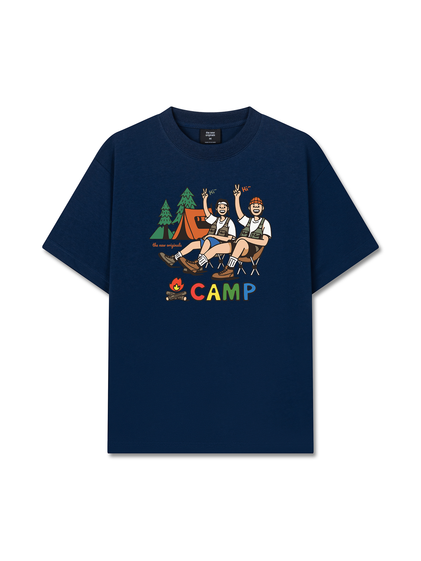 Áo Thun Relaxed Fit Go Camping