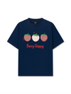 Áo Thun Relaxed Fit Daily Cuties Berry Happy