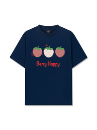 Áo Thun Relaxed Fit Daily Cuties Berry Happy
