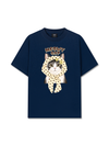 Áo Thun Relaxed Fit  Meowy Cat Cream