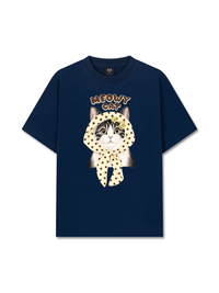 Áo Thun Relaxed Fit  Meowy Cat Cream