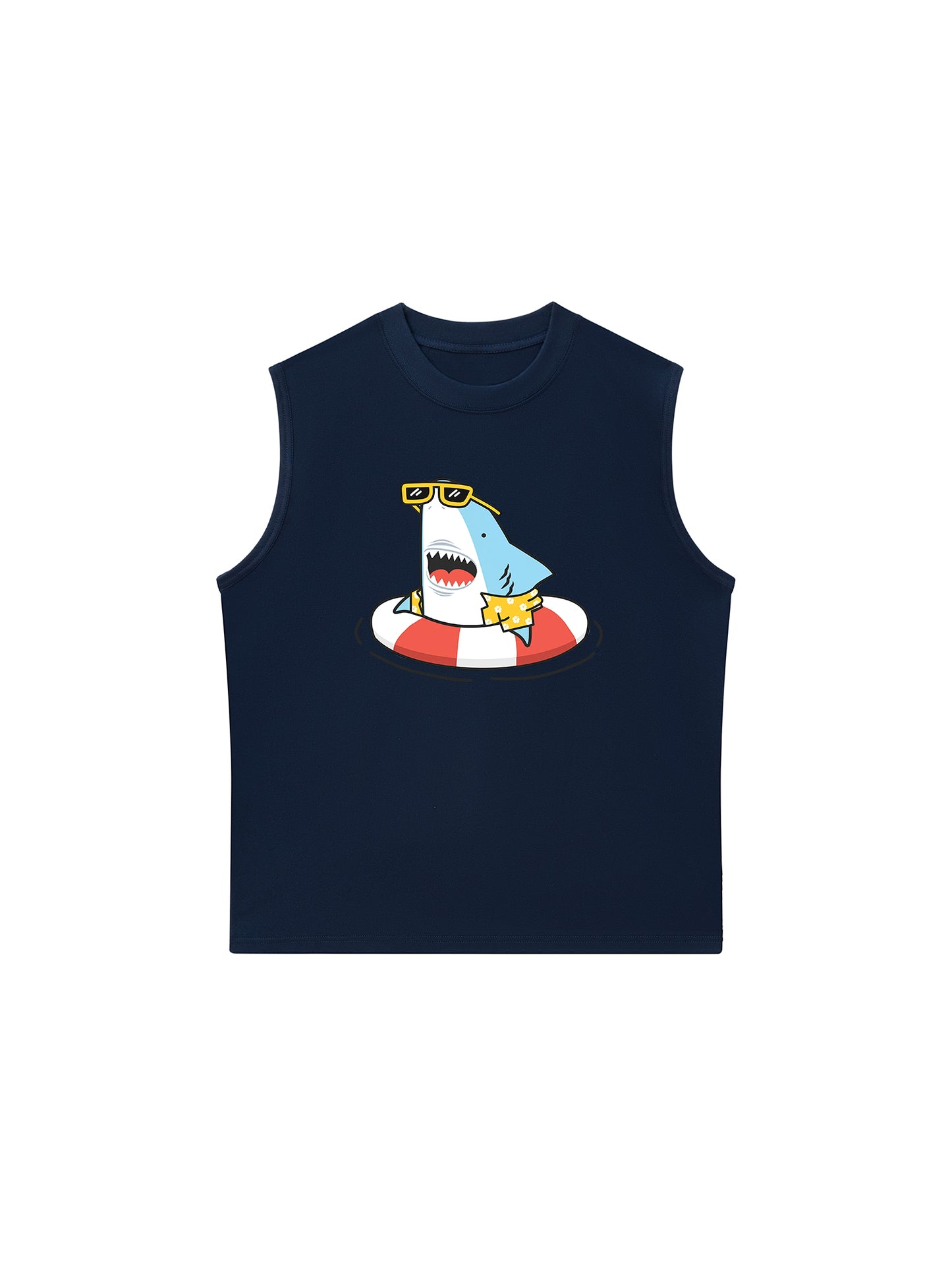 Áo Ba Lỗ Relaxed Fit Ocean baby Shark