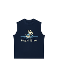Áo Ba Lỗ Relaxed Fit Go Outside Keep It Reel