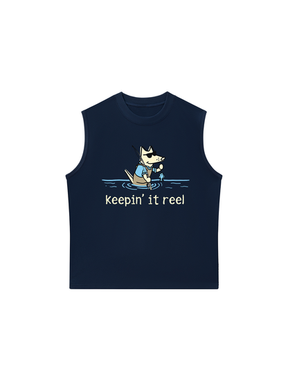 Áo Ba Lỗ Relaxed Fit Go Outside Keep It Reel