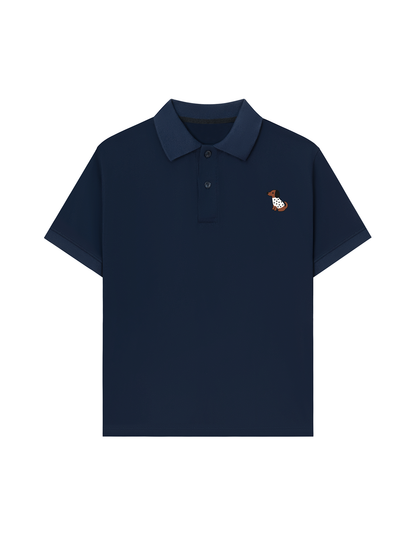 Áo Polo Nữ/ Áo Polo Relaxed Fit Dachshund Polka