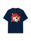 Áo Thun Relaxed Fit Red Hair Babae