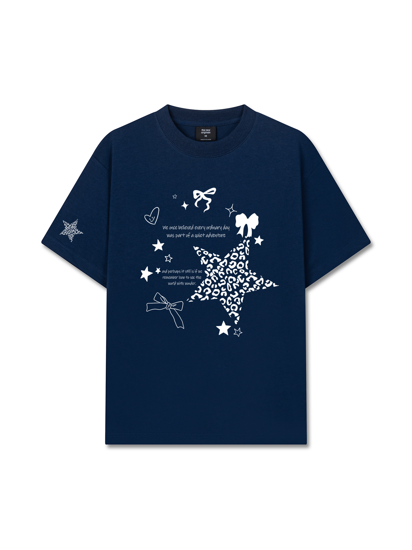 Áo Thun Relaxed Fit Daily Cuties Leopard Star