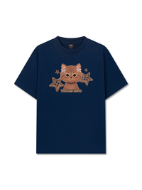 Áo Thun Relaxed Fit Brown Cat