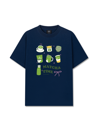 Áo Thun Relaxed Fit Drink Collection Matcha Time