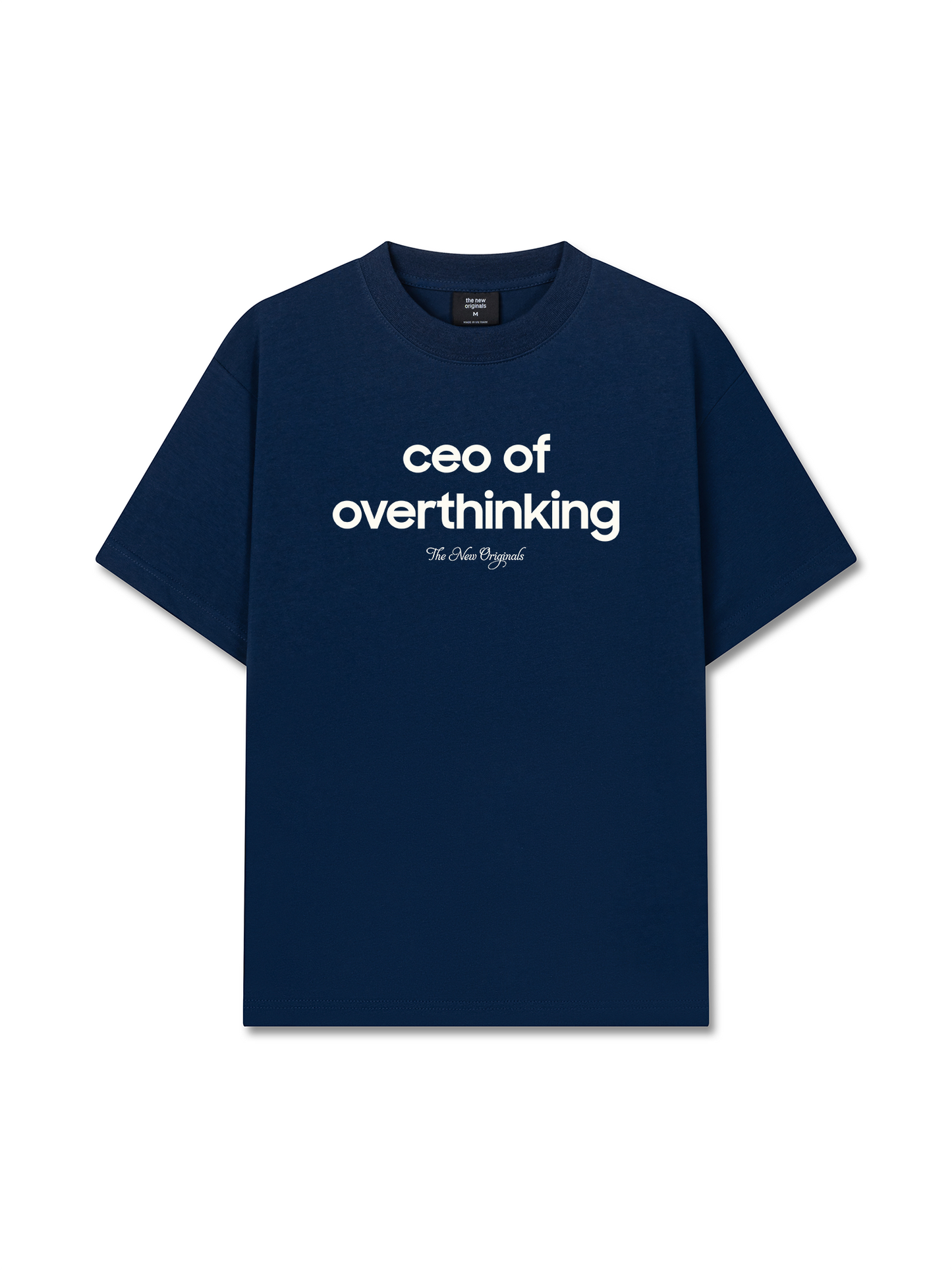 Áo Thun Relaxed Fit Ceo of Overthinking
