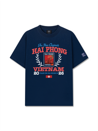 Áo Thun Relaxed Fit Thành Phố Hoa Phượng Đỏ
