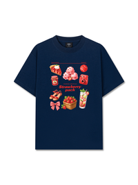 Áo Thun Relaxed Fit Strawberry Pack