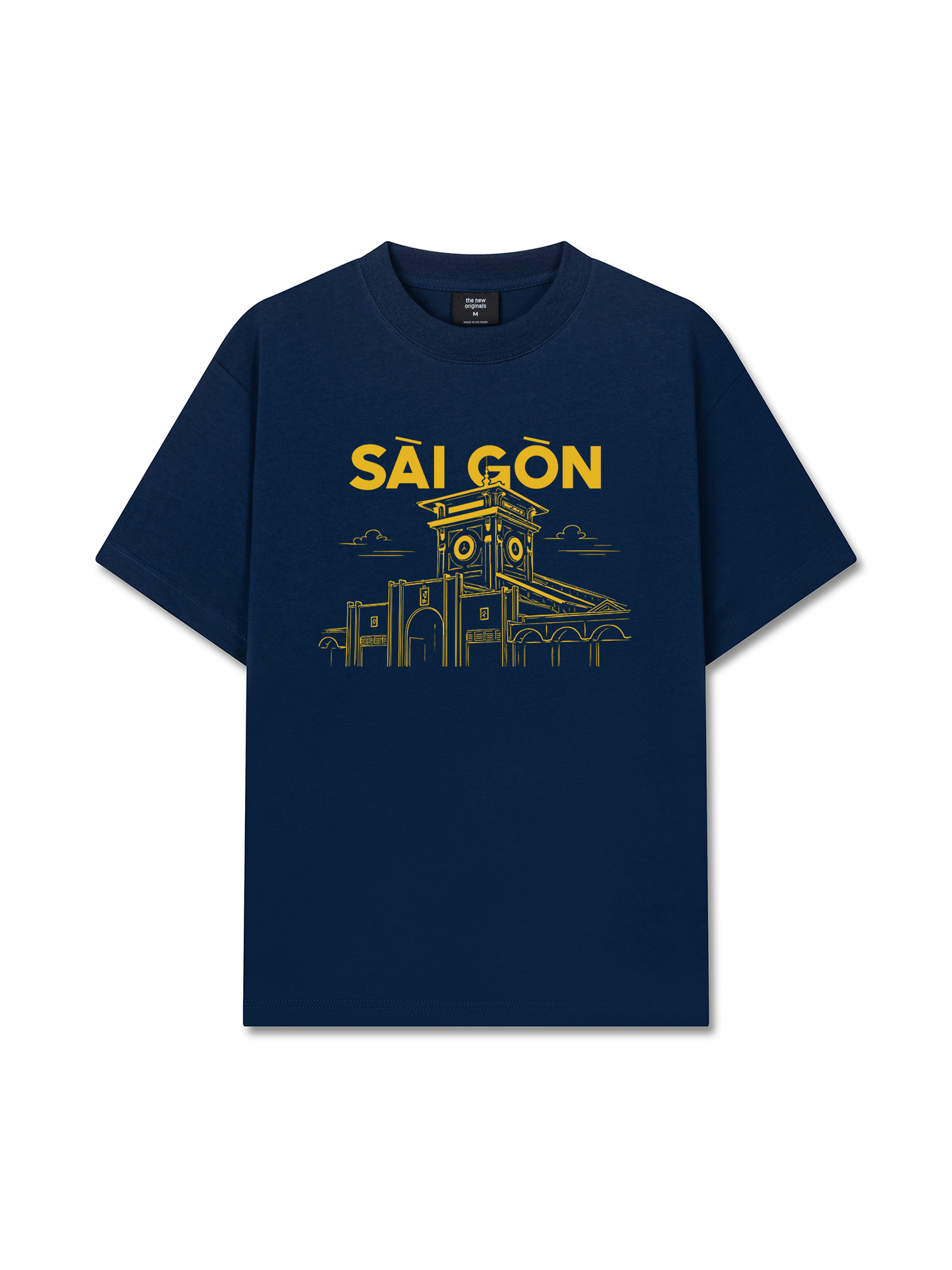 Áo Thun Relaxed Fit Chợ Bến Thành Sài Gòn