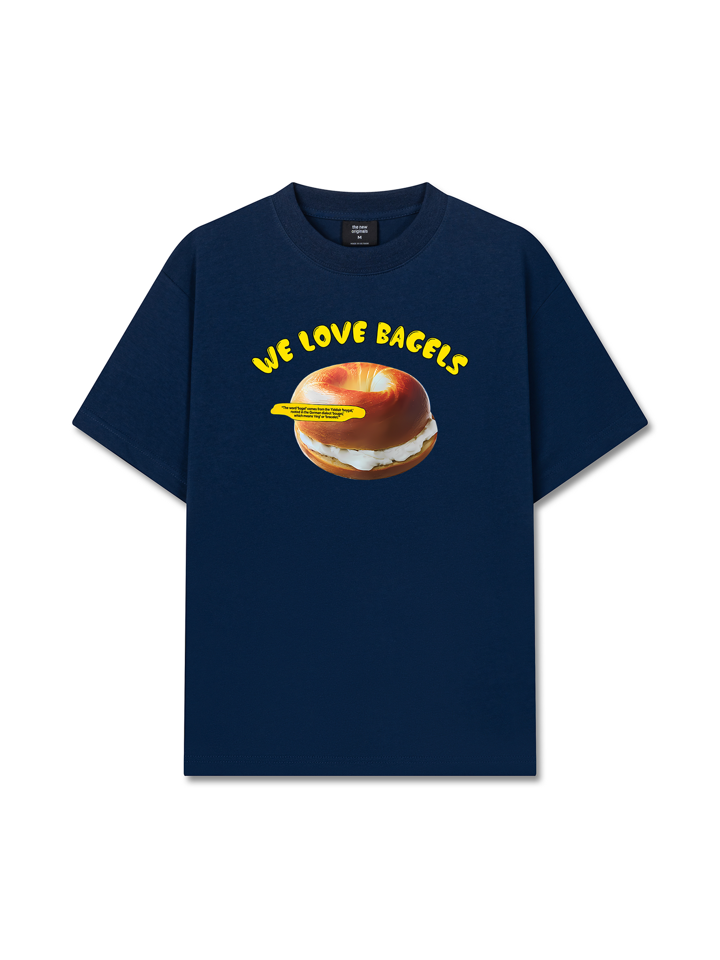 Áo Thun Relaxed Fit Sweet Pastry We Love Baggles