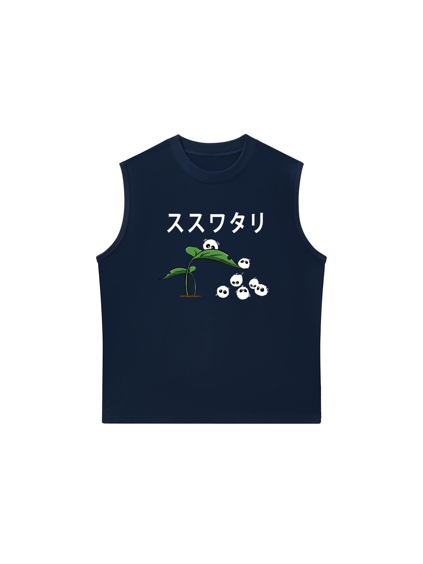 Áo Ba Lỗ Relaxed Fit Japan Spirit Scoot Sprites And Leaf