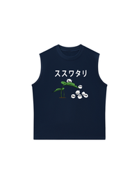 Áo Ba Lỗ Relaxed Fit Japan Spirit Scoot Sprites And Leaf