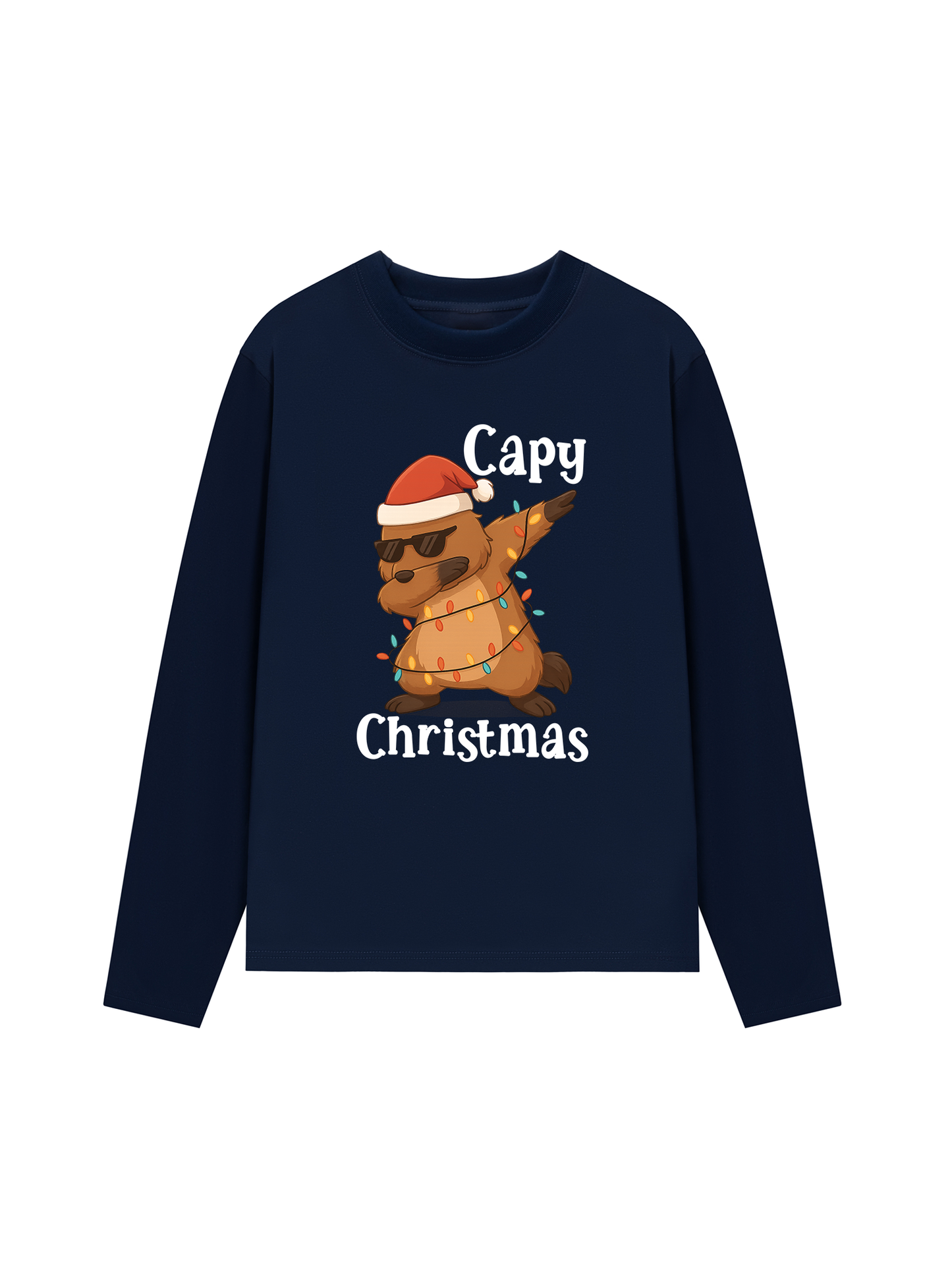 Áo Thun Dài Tay Capy Christmas Dab