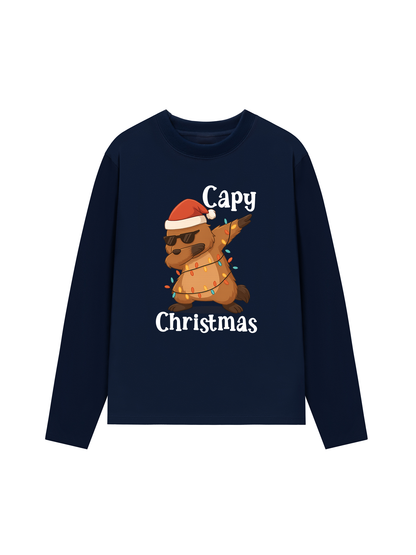 Áo Thun Dài Tay Capy Christmas Dab