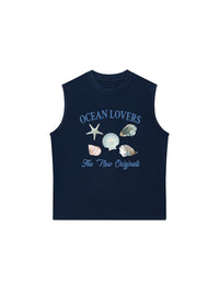 Áo Ba Lỗ Relaxed Fit Ocean Lovers