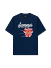 Áo Thun Relaxed Fit Summer Lives In My Heart