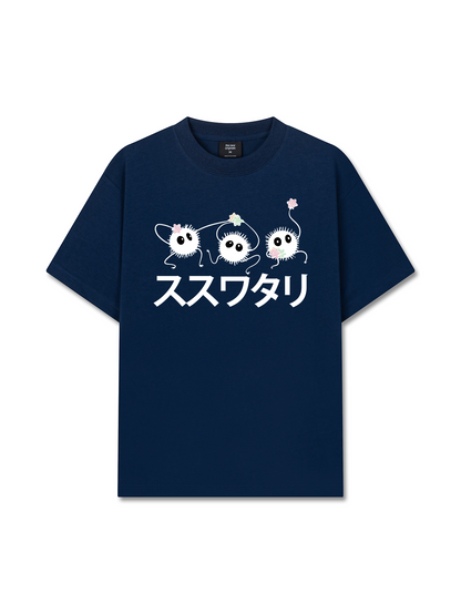 Áo Thun Relaxed Fit Japan Spirit Soot Sprites