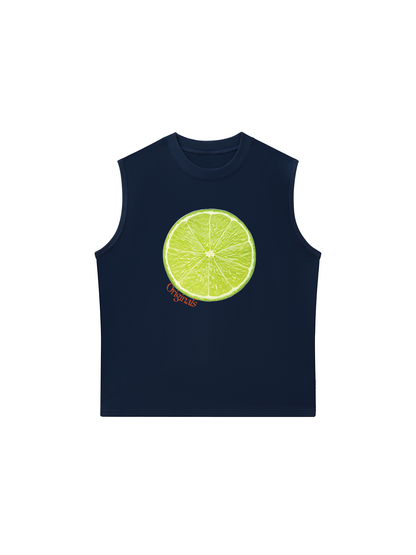 Áo Ba Lỗ Relaxed Fit Summer Vibes Lemon
