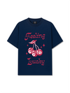 Áo Thun Relaxed Fit Cherry Luck 777