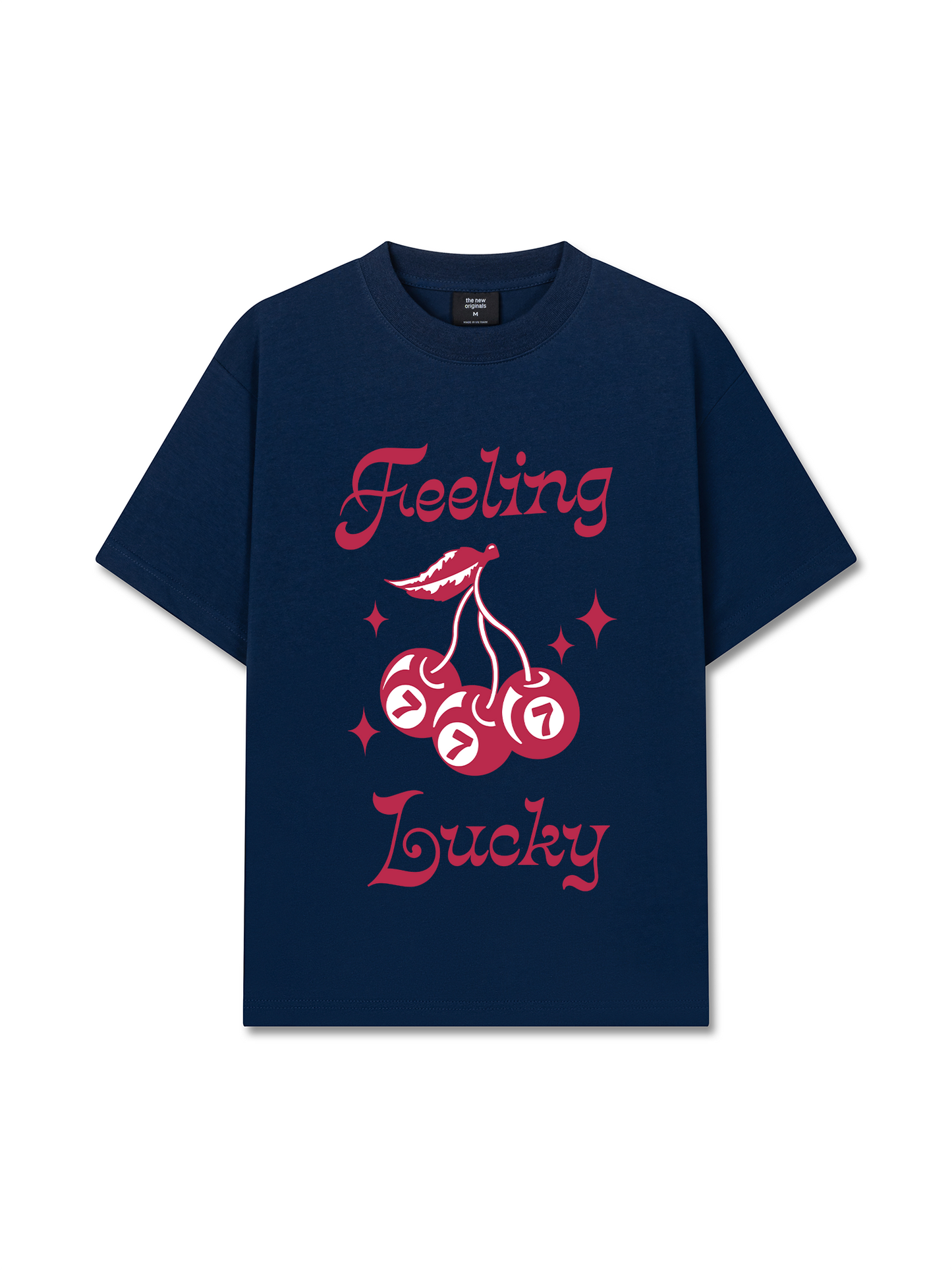 Áo Thun Relaxed Fit Cherry Luck 777