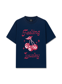 Áo Thun Relaxed Fit Cherry Luck 777