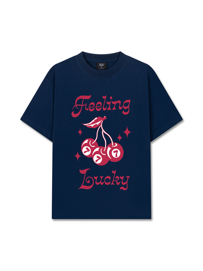 Áo Thun Relaxed Fit Cherry Luck 777