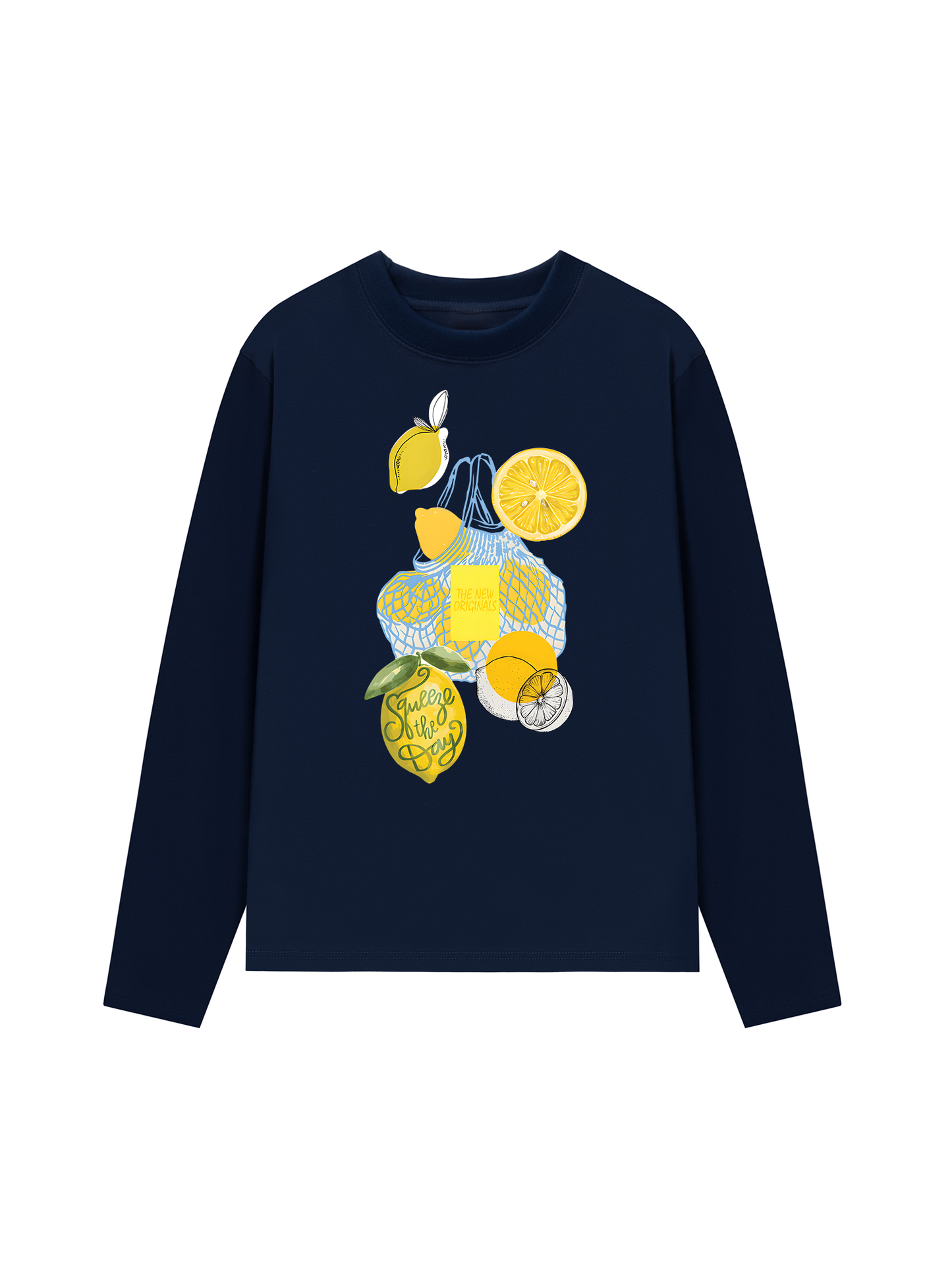 Áo Thun Dài Tay Summer Vibes Lemon Shopping