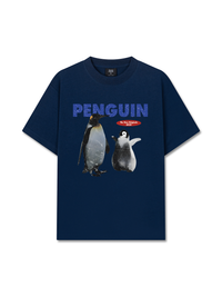 Áo Thun Relaxed Fit Penguin Funny