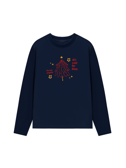 Áo Thun Dài Tay All I Want For Christmas