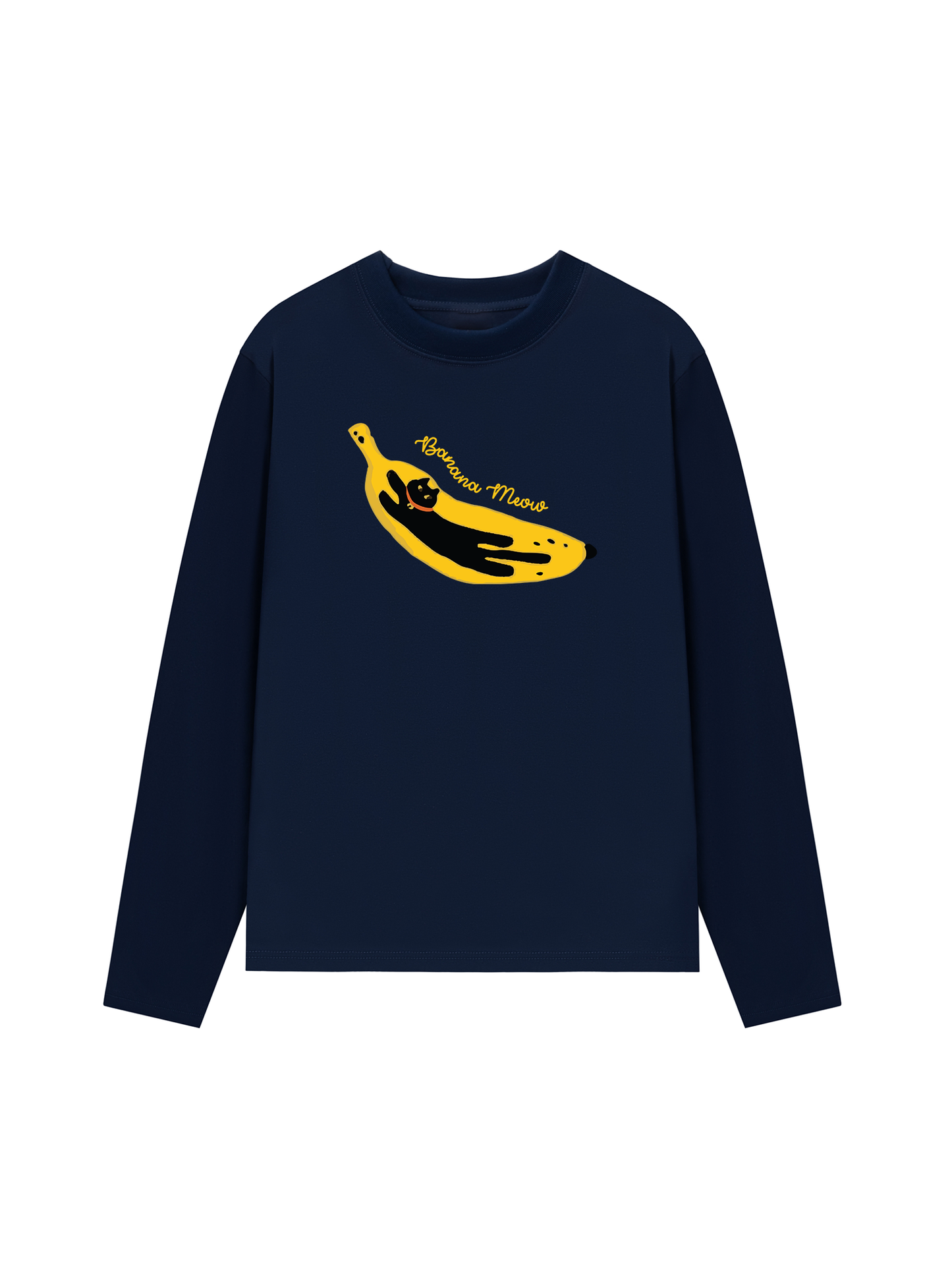 Áo Thun Dài Tay Banana Meow