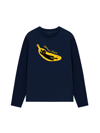 Áo Thun Dài Tay Banana Meow
