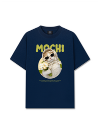 Áo Thun Relaxed Fit Mochi Cat