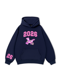 Soft Bloom Pony Hoodie