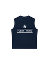 Áo Ba Lỗ Relaxed Fit FLEUR PARIS