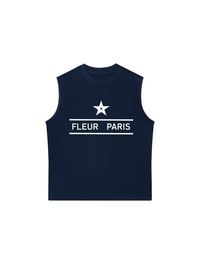 Áo Ba Lỗ Relaxed Fit FLEUR PARIS