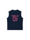 Áo Ba Lỗ Relaxed Fit Life Vibe Woke Up